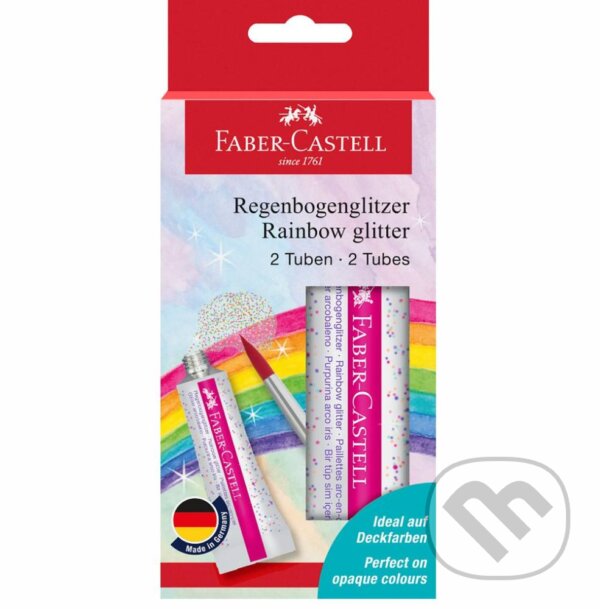 Levně Trblietavá farba Rainbow v tube (2 x12 ml)