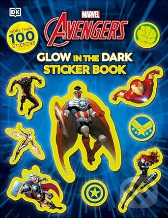 Levně Marvel Avengers Glow in the Dark Sticker Book - kniha z kategorie Pre deti a mládež