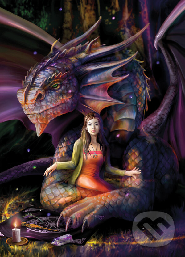 Levně Anne Stokes: Duchovný drak - Anne Stokes - puzzle z kategorie Ostatné