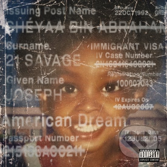 Levně 21 Savage: American Dream LP (2 LP) - 21 Savage