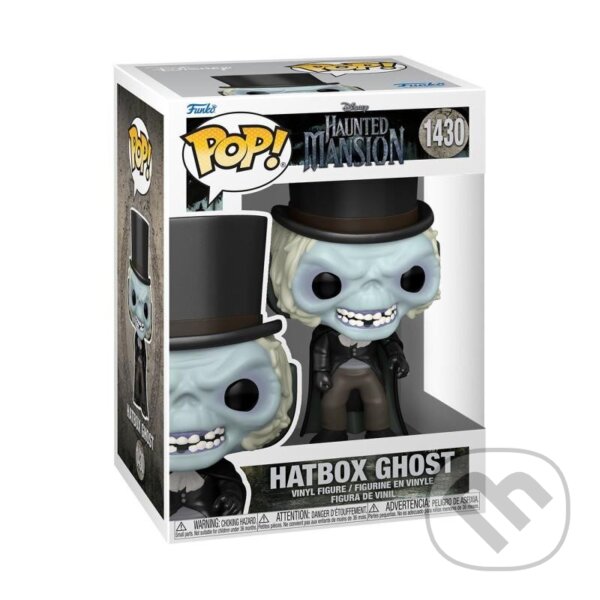Levně Funko POP Disney: Haunted Mansion - Hatbox Ghost
