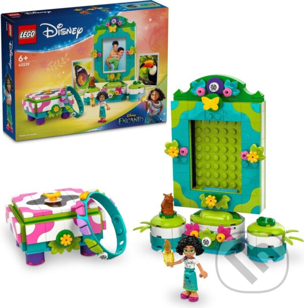 Spoločenská hra: LEGO® Disney™ 43239 Mirabelin fotorámik a šperkovnica (LEGO). LEGO, 2024