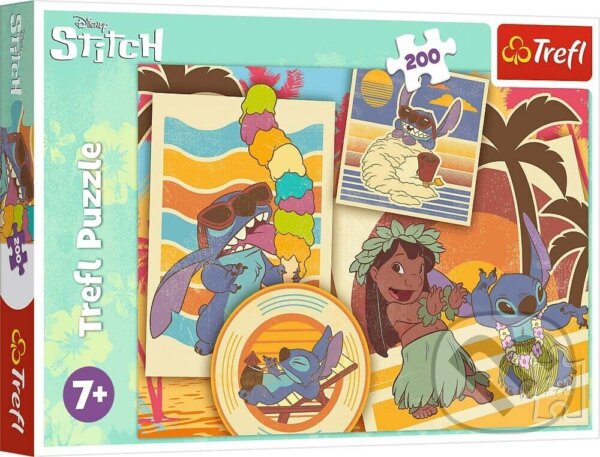 TREFL Lilo&Stitch Hudební svět 200 dílků