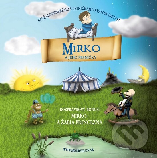Hudobné CD: Mirko a jeho pesničky (Milá zebra). Milá zebra, 2016