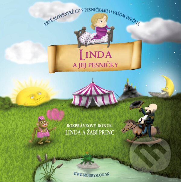 Hudobné CD: Linda a jej pesničky (Milá zebra). Milá zebra, 2016
