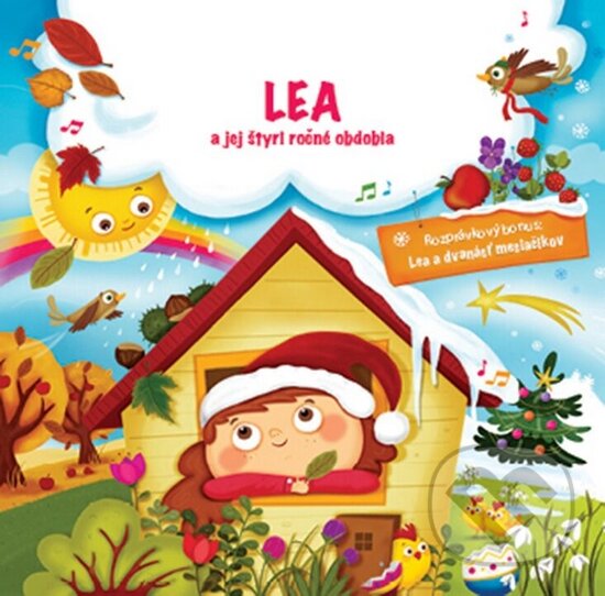 Hudobné CD: Lea a štyri ročné obdobia (Milá zebra). Milá zebra, 2016