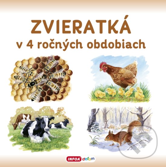 Levně Zvieratká v 4 ročných obdobiach - kniha z kategorie Encyklopédie