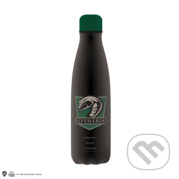 Levně Harry Potter Nerezová fľaša 500 ml - Slizolin