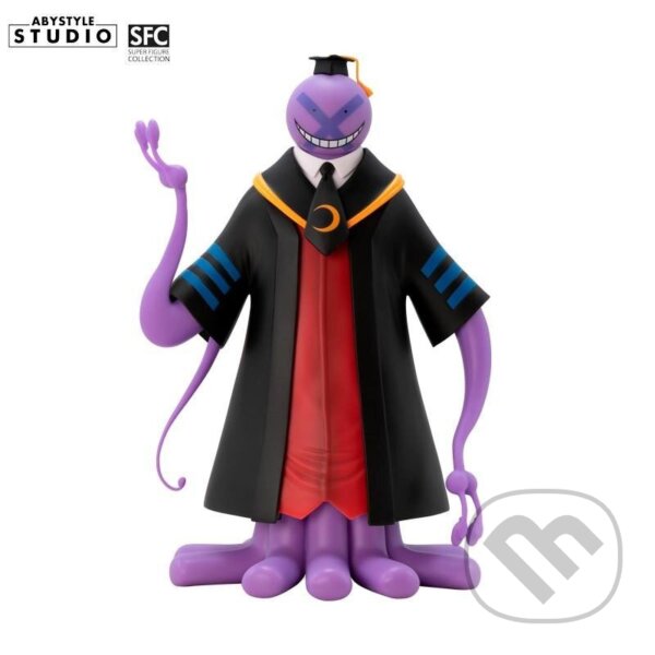 Levně Assassination Classroom figúrka - Koro Sensei 20 cm fialová