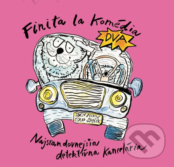 Levně Finita la komédia dva (CD) - Ján Mikuš - audiokniha z kategorie Detektivky