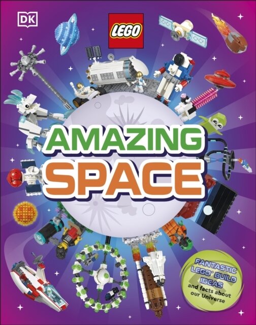 Levně LEGO Amazing Space (Fantastic Building Ideas and Facts About Our Amazing Universe) - kniha z kategorie Hlavolamy, doplňovačky, úlohy a hry
