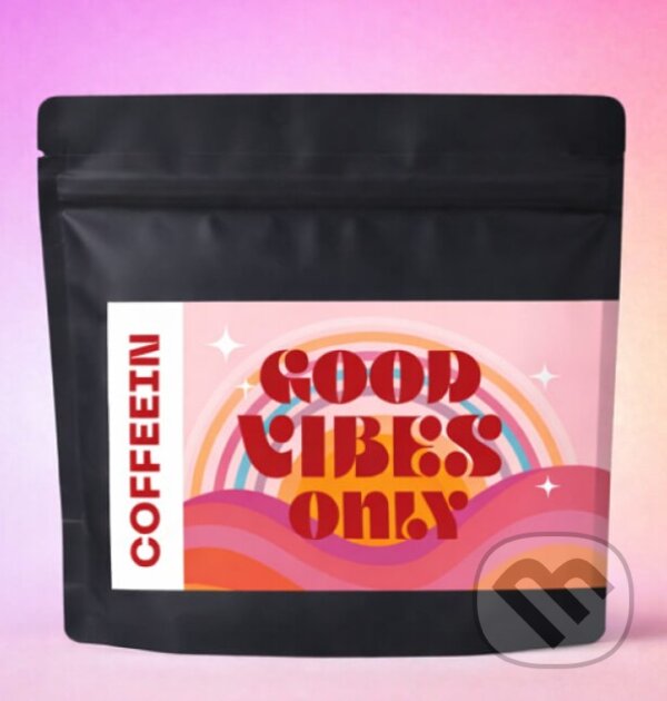 Kávy a čaje: Good vibes only (dark) (COFFEEIN). COFFEEIN