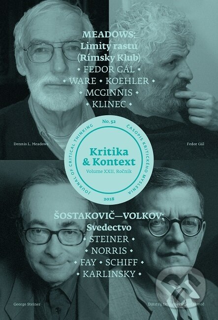 Levně Kritika & Kontext (č. 52) (Meadows: Limity rastu / Šostakovič-Volkov: Svedectvo)