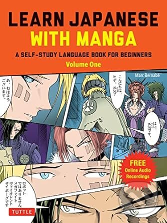 Kniha: Learn Japanese With Manga Volume 1 (Marc Bernabe)