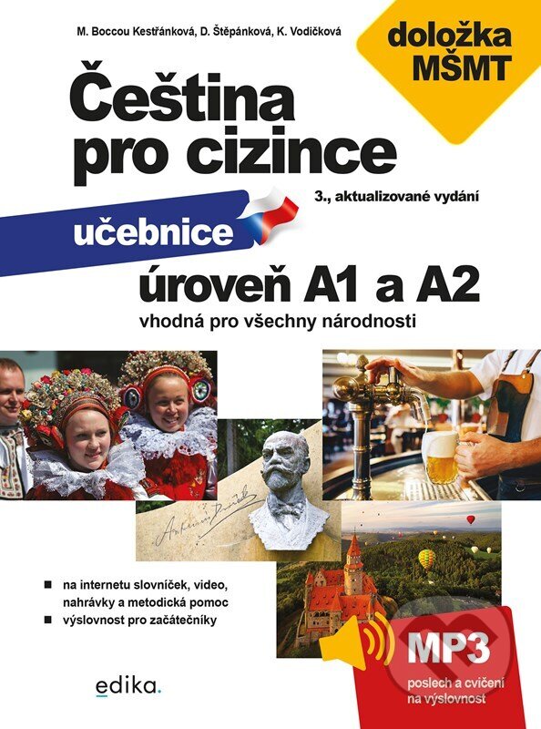 Levně Čeština pro cizince A1 a A2 (učebnice a cvičebnice s doložkou MŠMT) - kniha z kategorie Jazykové učebnice a slovníky