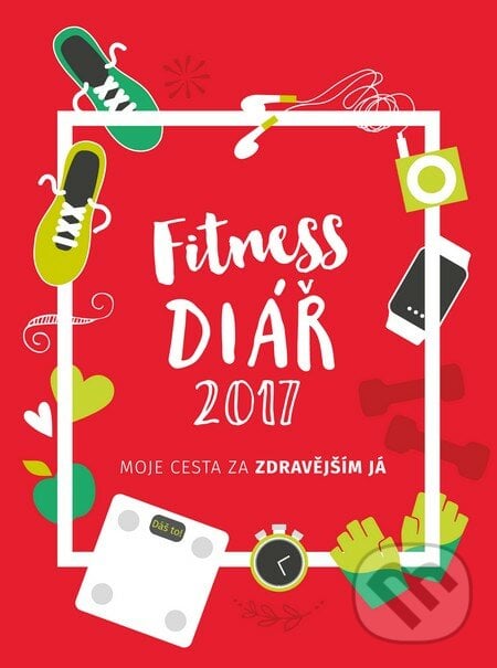 Fitness diář 2017 (český jazyk), Fitshaker, 2016