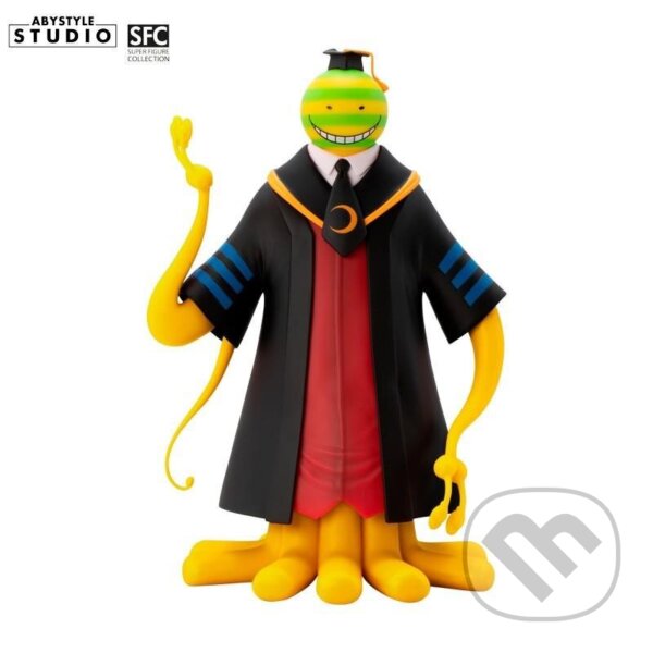 Levně Assassination Classroom figúrka - Koro Sensei 20 cm žlta/zelená