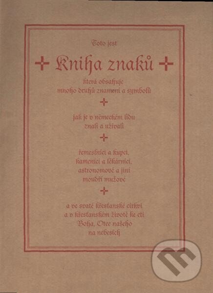 Kniha: Kniha znaků (Půdorys). Půdorys, 1999