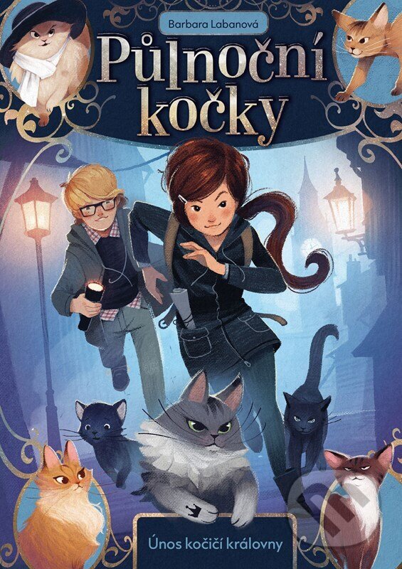 Levně Půlnoční kočky: Únos kočičí královny - Barbara Laban, Jérôme Pélissier (ilustrátor) - kniha z kategorie Rozprávky