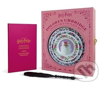 Levně Harry Potter: Dolores Umbridge Collectible Cat Plate Set