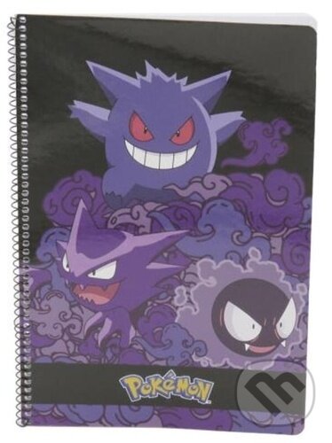 Levně Pokémon A4 blok krúžkový Gengar