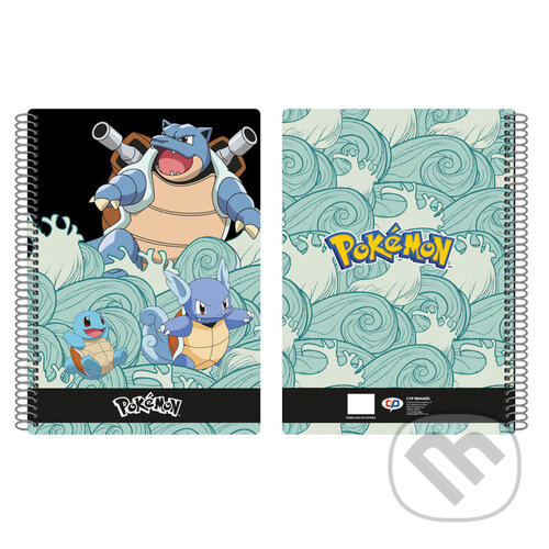 Pokémon A4 blok kroužkový - Squirtle
