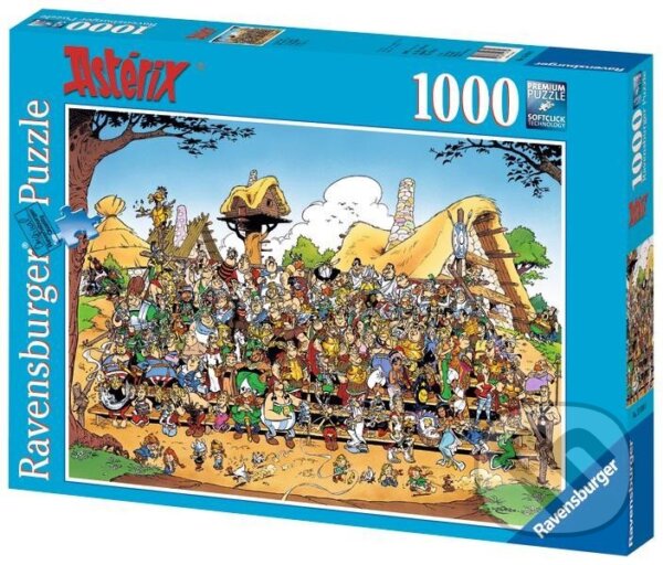 Puzzle: Puzzle Asterix: Rodinné foto (Ravensburger). Ravensburger, 2024