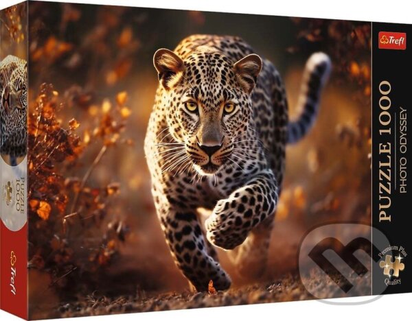Puzzle: Foto Odysea: Divoký leopard (Trefl). Trefl, 2024
