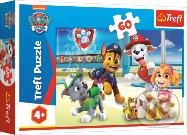 Levně Vo svete šteniat / Viacom PAW Patrol - puzzle z kategorie 15 – 60 dielikov