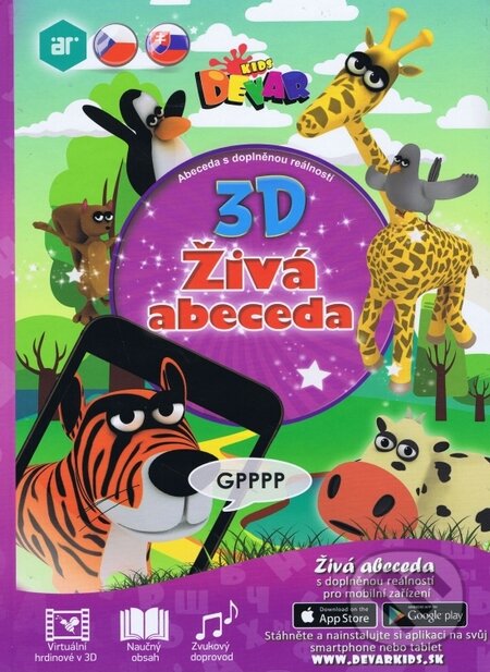 Levně 3D Živá abeceda - kniha z kategorie Naučné knihy