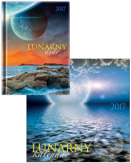 Lunárny diár 2017 + Lunárny kalendár 2017 (nástenný), Spektrum grafik, 2016