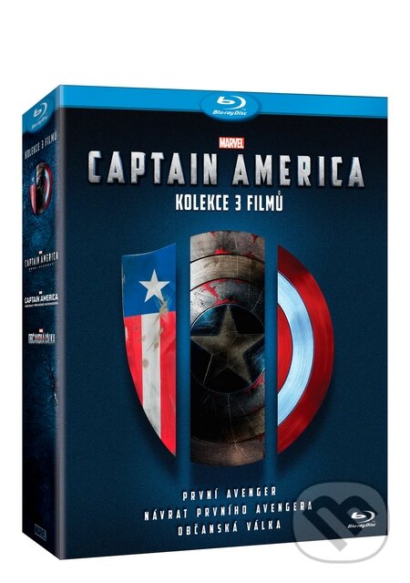 Captain America trilogie 1.-3. - Joe Johnston, Anthony Russo, Joe Russo,, Magicbox, 2016