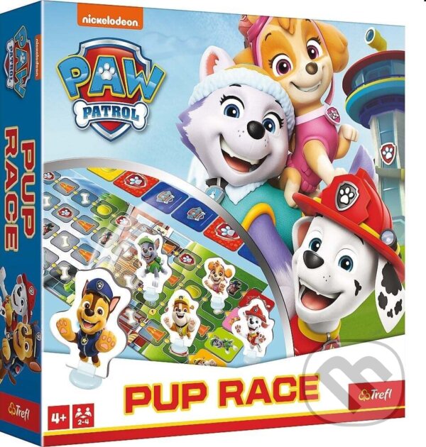Spoločenská hra: Závod Paw Patrol (Trefl). Trefl, 2024