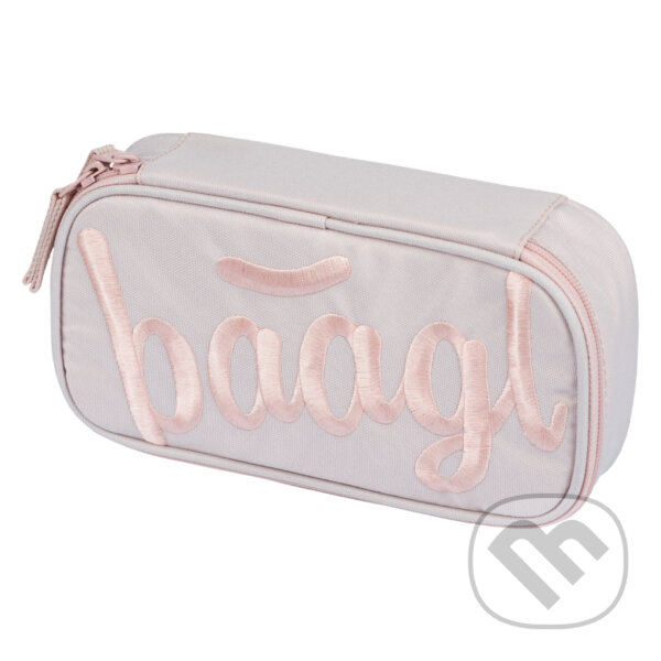 Levně Školský peračník etui Baagl Creamy