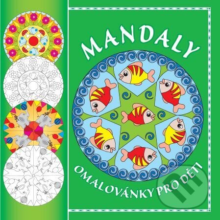 Mandaly - Omalovánky pro děti, Foni book CZ, 2024