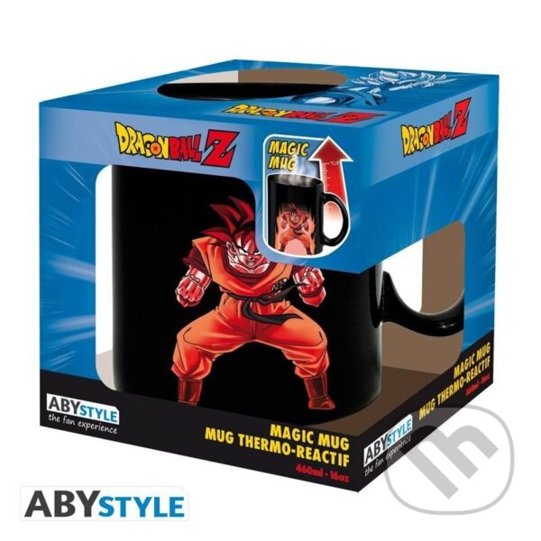 Levně Dragon Ball Hrnček meniaci sa 460 ml - Goku