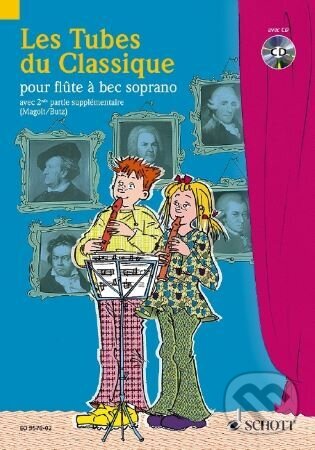 Levně Les Tubes du Classique + CD - Classical Hits for 2 recorders - kniha z kategorie Noty