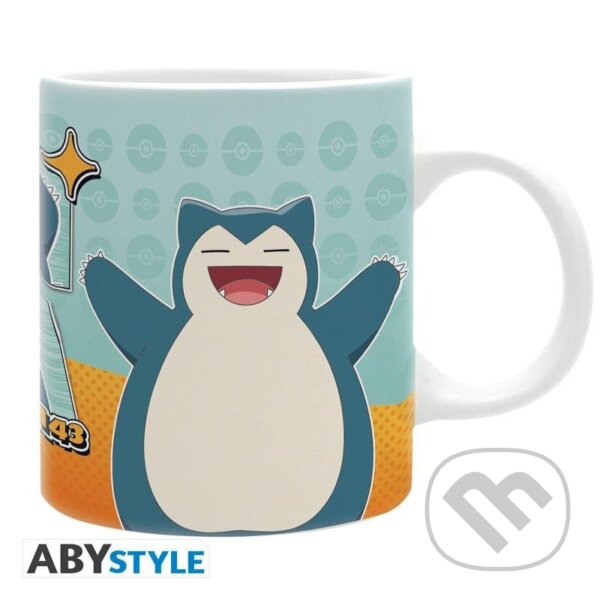 Levně Pokémon Hrnček 320 ml - Snorlax Comic Strip