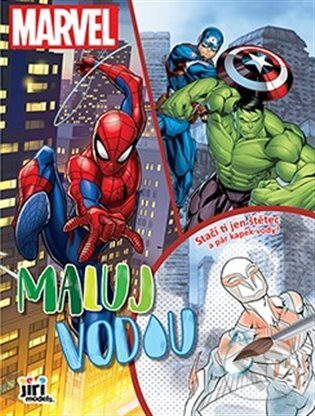Levně Maluj vodou A4 - Marvel - kniha z kategorie Pre deti