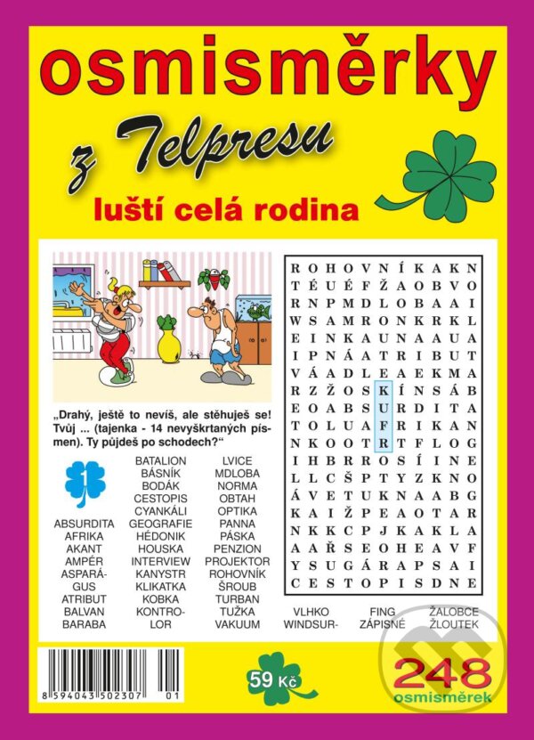 Levně Osmisměrky z Telpresu luští celá rodina 1/2024 (248 osmisměrek) - kniha z kategorie Ostatné