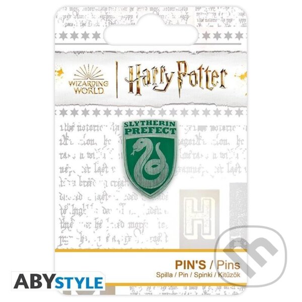 Levně Harry Potter Pin Slizolin - Prefekt