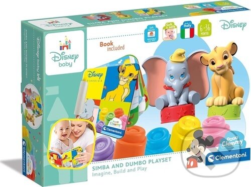 Levně Soft Clemmy Hrací sada s knížkou - Disney klasika - hra z kategorie Ostatné
