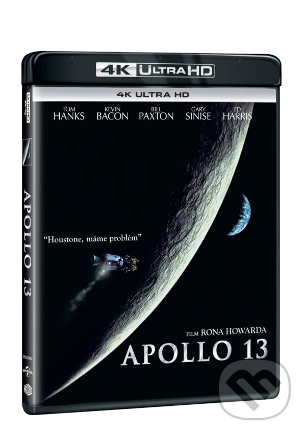 Levně Apollo 13 Ultra HD Blu-ray (UHD BD) - Ron Howard - film z kategorie Dobrodružné drámy
