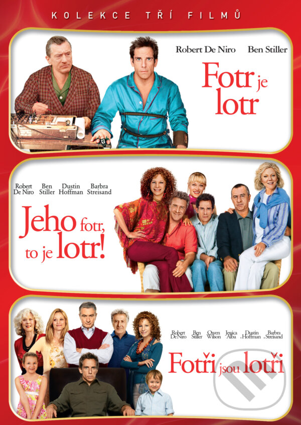 Levně Fotři a lotři kolekce 1.-3. (3DVD) - film z kategorie Rodinné filmy