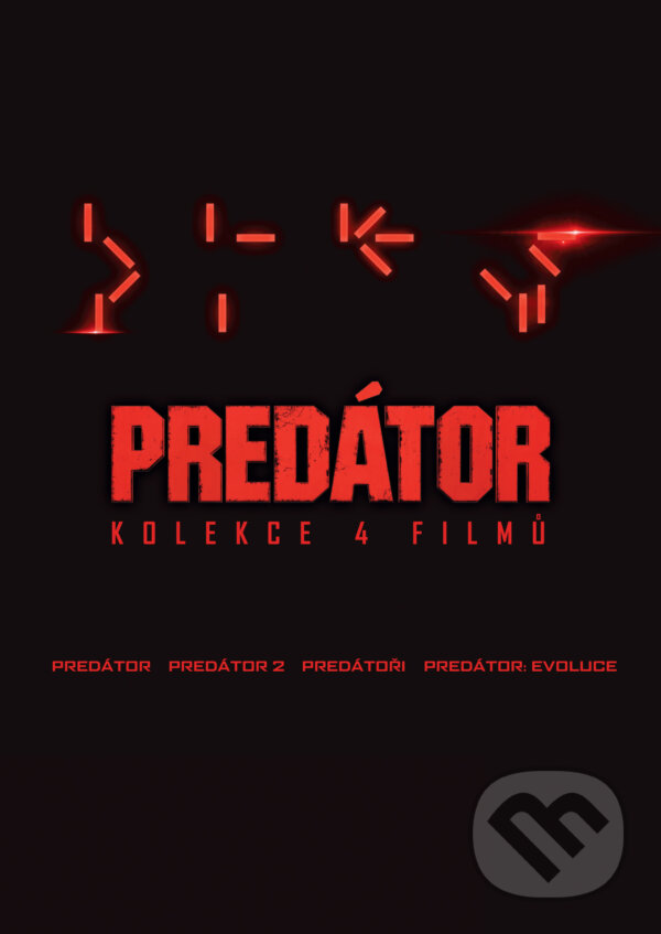 Levně Predátor kolekce 1.-4. (4DVD) - film z kategorie Akčné sci-fi