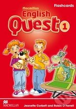 Levně Macmillan English Quest 1 - Flashcards - Jeanette Corbett, Roisin O'Farrell - kniha z kategorie Jazykové učebnice a slovníky