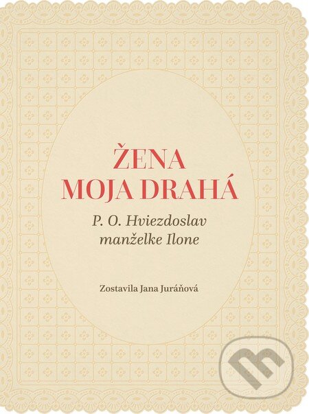 Levně Žena moja drahá (P.O. Hviezdoslav manželke Ilone) - Jana Juráňová (editor) - kniha z kategorie Beletria