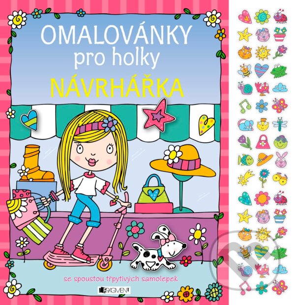 Levně Omalovánky pro holky: Návrhářka - kniha z kategorie Omaľovávanky