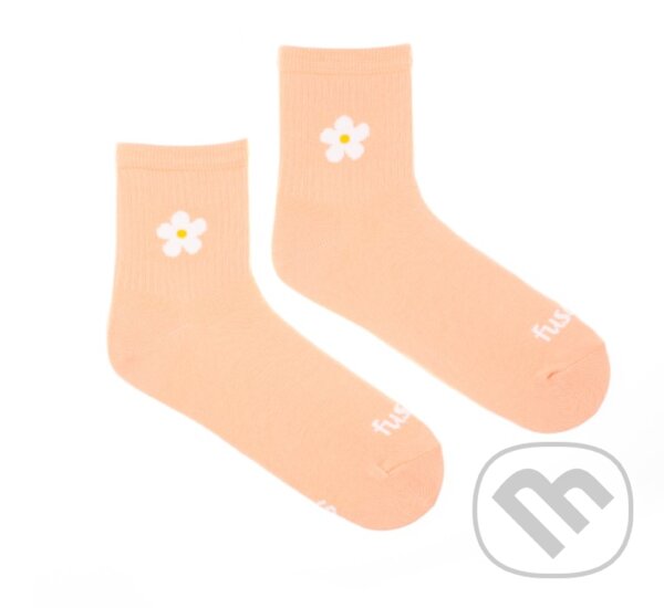 Levně Ponožky trojštvrťové Kvet S (Unisex veľkosť S (veľkosť 35-38))