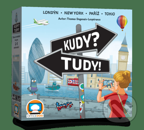 Levně Kudy? Tudy! - Thomas Dagenais-Lespérance - hra z kategorie Party hry